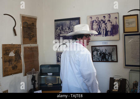 Navoja, Sinaloa. Messico: Bernardo Esquer, Museo Regionale del Majo. Foto Stock