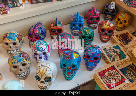 Artigianato messicano @ Kyra le importazioni, Old Town Albuquerque, Nuovo Messico Foto Stock