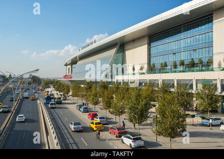 Nuovo fast train station building a Ankara, Turchia Foto Stock