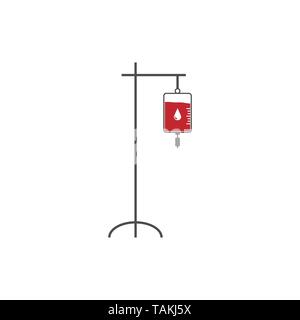 Illustrazione Vettoriale, design piatto. IV icona borsa Illustrazione Vettoriale