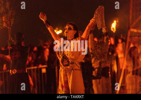 Beltane,Calton Hil, Edimburgo Foto Stock