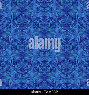 Seamless geometrico astratto triangolo floral background pattern Illustrazione Vettoriale