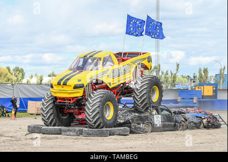 Aranis Klaas monster truck show di Norrkoping, Svezia il 26 maggio 2019 Foto Stock