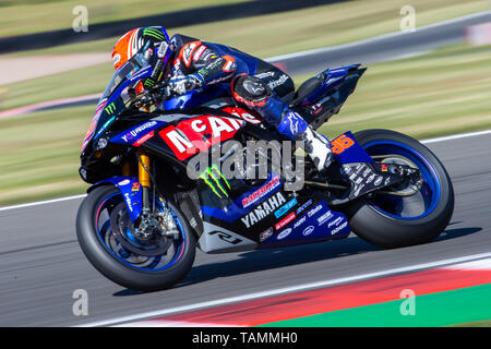 Castle Donington, Leicestershire, Regno Unito. 25 Maggio, 2019. Bennetts British Superbike; Tarran Mackenzie in sella alla sua Yamaha McAMS Credito: Azione Sport Plus/Alamy Live News Foto Stock