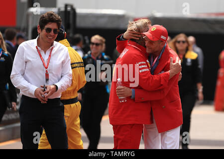 Monte Carlo, Monaco. 25 Maggio, 2019. F1 Grand Prix di Monte Carlo, giornata di qualificazione; Lapo Elkann Credito: Azione Sport Plus/Alamy Live News Foto Stock