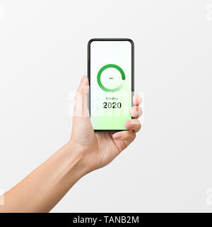 2020 coming soon concept Foto Stock