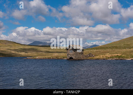 Devoke Acqua su Birker cadde in Cumbria occidentale Foto Stock