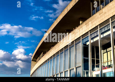 Esterno della Royal Festival Hall di Londra, Regno Unito Foto Stock