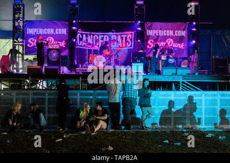 Hatfield, Regno Unito, 26 maggio 2019. Serate dei folle a Slam Dunk Sud Festival. Credito: Richard Etteridge / Alamy Live News Foto Stock