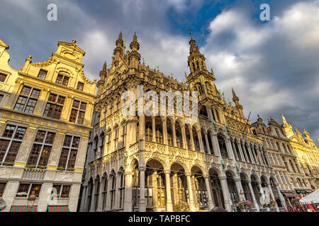La Grand Place di Bruxelles ,Belgio Foto Stock