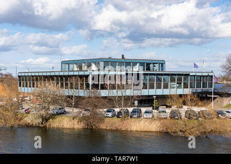 La Langelinie Pavilion (progettata da Eva & Nils Koppel, 1958), Copenaghen, Danimarca Foto Stock