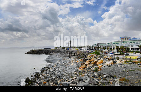 Città del Capo della costa vicino al Victoria Wharf shopping mall. Foto Stock