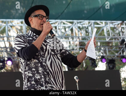 NAPA Valley, California - 26 Maggio: Jeff Goldblum esegue durante BottleRock Napa Valley 2019 a Napa Valley Expo il 26 maggio 2019 in Napa California. Foto: imageSPACE/MediaPunch Foto Stock