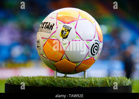 Arnhem, Paesi Bassi. 28 Maggio, 2019. ARNHEM, 28-05-2019, olandese Eredivisie, GelreDome, stagione 2018 - 2019. Sfera di Eredivisie durante il gioco Vitesse - FC Utrecht (play-off) . Credito: Pro scatti/Alamy Live News Foto Stock