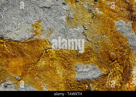 Flusso vulcanico di fondo Foto Stock