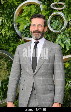 I buoni presagi premiere mondiale di Amazon serie originale, basato su Terry Pratchett e Neil Gaiman libro, circa la fine del mondo. Odeon Leicester Square, Londra Foto Stock