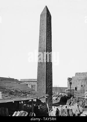 Ago Cleopatras ad Alessandria, Egitto Foto Stock