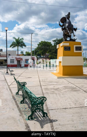 Pedro Infante monumento. Merida, Yucatan. Messico Foto Stock