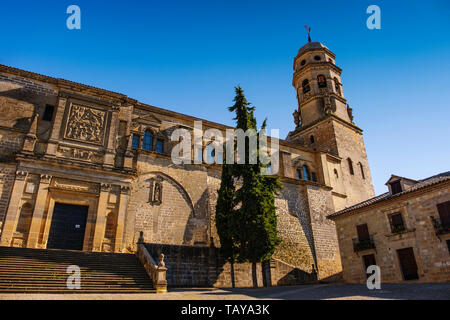 Catedral de la Natividad de Nuestra Señora. Lo stile rinascimentale Cattedrale in Plaza Santa Maria. Baeza, provincia di Jaén. southern Andalusia. Spagna europa Foto Stock