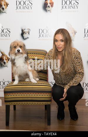 Gli ospiti frequentare lo screening di gala per 'A Cani Viaggio" al Soho Hotel dotato di: Arabella Drummond dove: Londra, Regno Unito quando: 27 Apr 2019 Credit: Phil Lewis/WENN.com Foto Stock