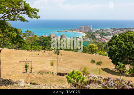 Alta Vista di Ocho Rios village, in St Ann's Parish, Giamaica, Foto Stock