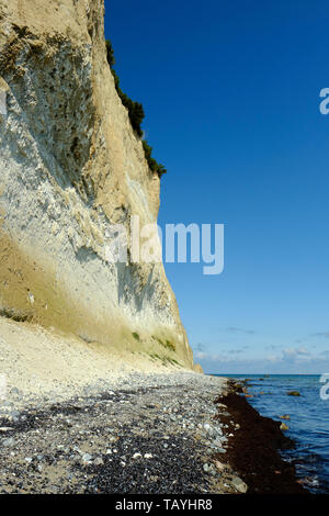 Chalk cliffs e costiera paesaggio sul Baltico isola di Rügen in Germania settentrionale Foto Stock