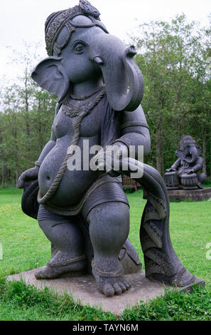 Il gruppo di musica e danza Ganeshas Foto Stock