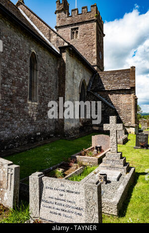 Chiesa di Santo Stefano e St Tathan, Caerwent, Galles Foto Stock