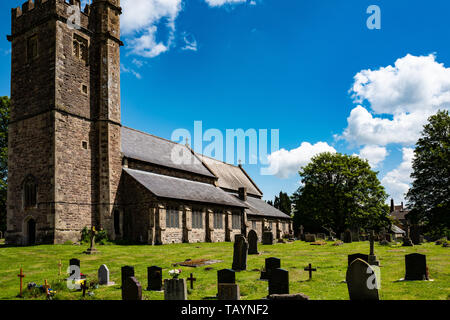 Chiesa di Santo Stefano e St Tathan, Caerwent, Galles Foto Stock