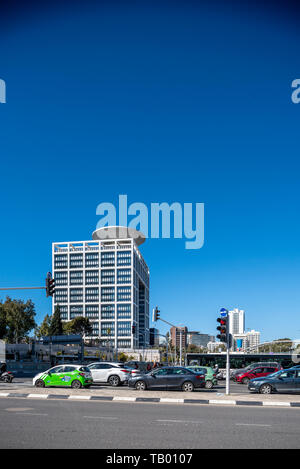 Israele, Tel Aviv-Yafo - 08 Marzo 2019: Matkal tower Foto Stock