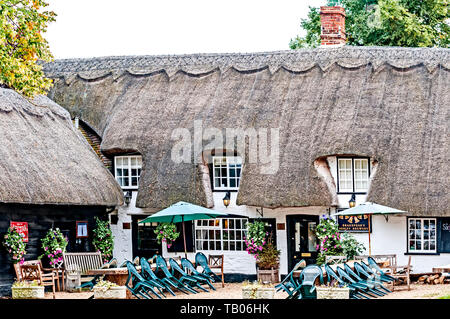 Pub in Oxfordshire Foto Stock