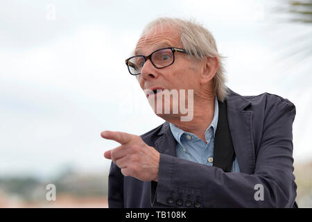 72esima edizione del Festival del Cinema di Cannes: photocall per il film ÒSorry abbiamo perso si' con un film del regista Ken Loach, 17 maggio 2019 Foto Stock