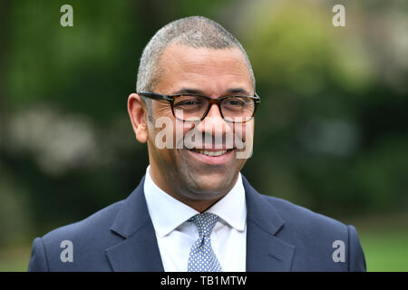 Braintree MP, ex vice presidente del partito conservatore e il sottosegretario di Stato presso il Dipartimento per la chiusura dell'Unione europea James sapientemente in Westminster, Londra dopo è entrato il conservatore direzione gara, diventando l'undicesimo candidato. Foto Stock