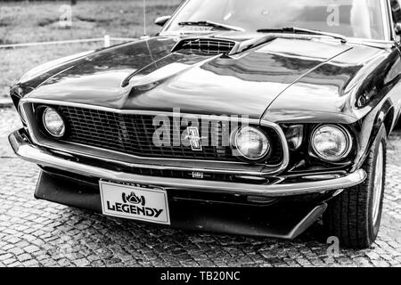 Praga, Repubblica Ceca - 16/5/2019 Ford Mustang Mach 1 da 1969 Foto Stock