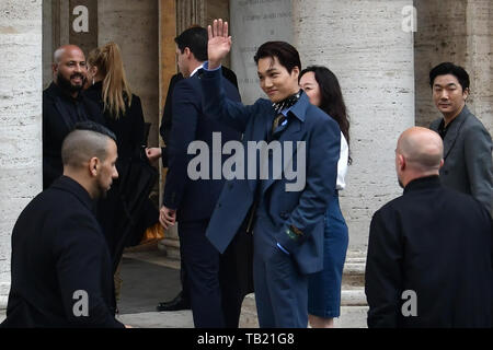 Roma, Italia. 28 Maggio, 2019. Roma, Gucci Parade presso i Musei Capitolini. Nella foto: Kai Credit: Indipendente Photo Agency Srl/Alamy Live News Foto Stock