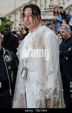 Roma, Italia. 28 Maggio, 2019. Roma, Gucci Parade presso i Musei Capitolini. Nella foto: Ghali Credit: Indipendente Photo Agency Srl/Alamy Live News Foto Stock