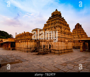 Bhoga Nandeeshwara tempio, Karnataka Foto Stock