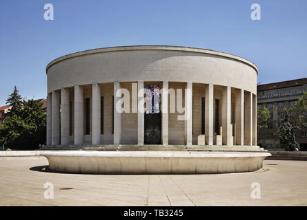 Mestrovic Pavilion di Zagabria. Croazia Foto Stock