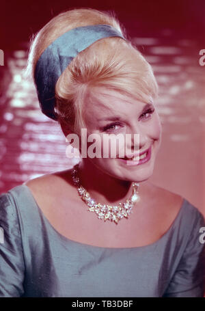 Elke Sommer, deutsche Schauspielerin und Sängerin, Deutschland ca. 1961. Attrice tedesca Elke Sommer, Germania ca. 1961. Foto Stock