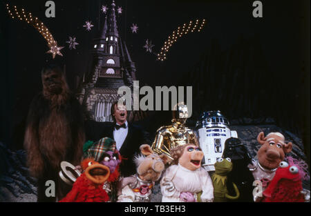 Il Muppet Show, Fernsehserie, USA/Großbritannien 1976 - 1981, Comedyshow mit Puppen und Gaststars von Star Wars Foto Stock