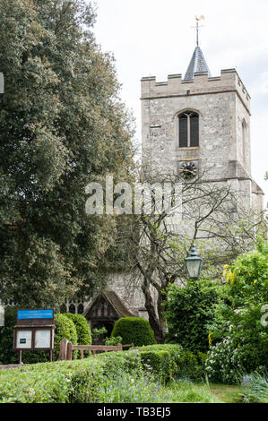 St Mary & San Andrea Chiesa, Grantchester, REGNO UNITO Foto Stock