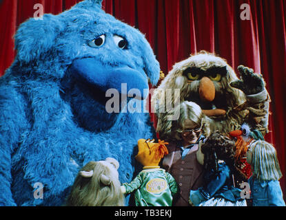 Il Muppet Show, Fernsehserie, USA/Großbritannien 1976 - 1981, Comedyshow mit Puppen und Gaststar Paul Williams Foto Stock