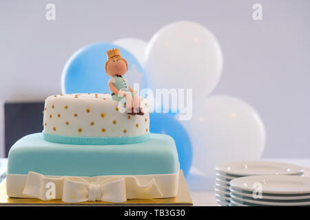 Torta di compleanno Foto Stock