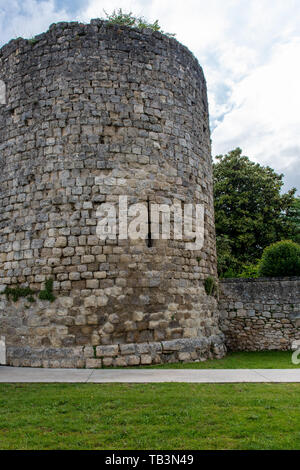 Chateau de Cadillac Cadillac (castello) in Cadillac, Francia Foto Stock