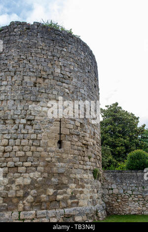 Chateau de Cadillac Cadillac (castello) in Cadillac, Francia Foto Stock