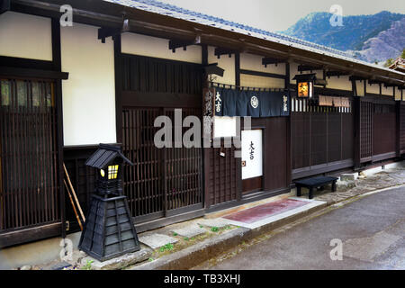 Daikichi Ryokan Inn Tsumago Village Giappone Foto Stock