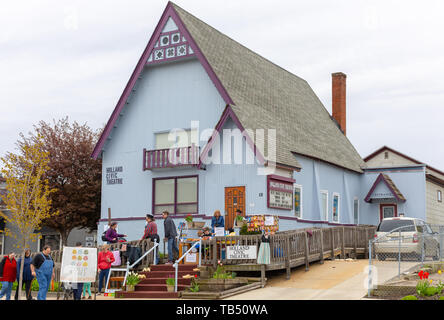 Holland, Michigan, Stati Uniti d'America - 11 Maggio 2019: l'Olanda Teatro Civico, durante la Tulip Time Festival Foto Stock