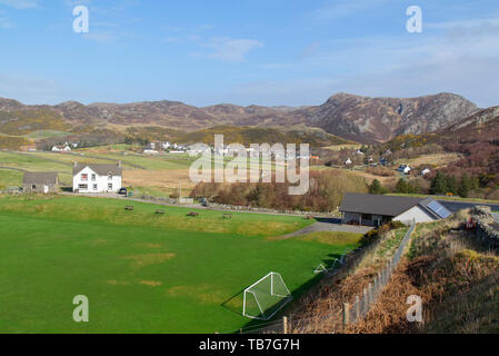 Scourie village, Sutherland, Highland Scozia Scotland Foto Stock