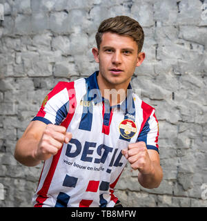 Tilburg, Paesi Bassi. 04 Mar, 2017. TILBURG - 04-03-2017, Koning Willem II stadion olandese Eredivisie calcio stagione 2018/2019. Stuoie Kohlert a Willem II. Credito: Pro scatti/Alamy Live News Foto Stock