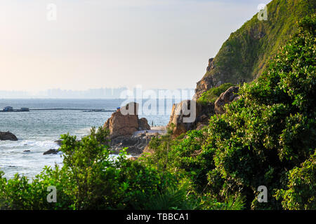 Monkey Island, South Bay, Hainan in Cina Foto Stock